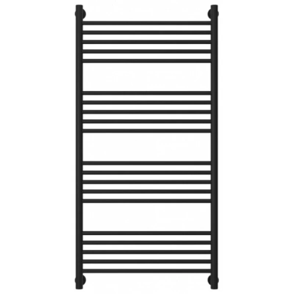 Полотенцесушитель водяной Сунержа Богема+ 60х120 см черный матовый, черный - фото 3