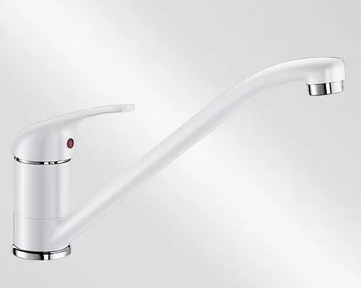 Смеситель для кухни, Blanco Daras белый, высокие, недорогие, округлая форма - фото 4