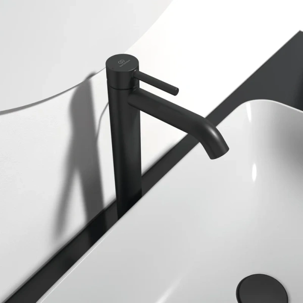 Смеситель для раковины Ideal Standard Ceraline черный матовый, для раковины - фото 2