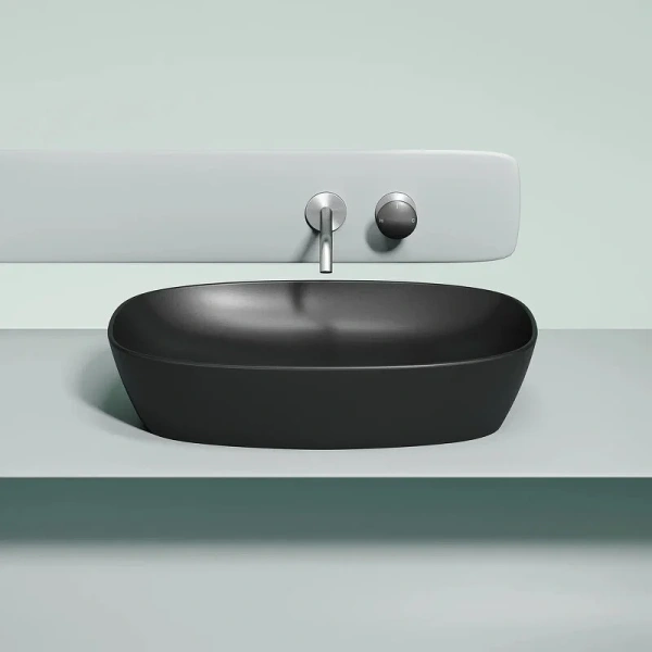 Раковина Ceramica Nova Element 60 см черная матовая - фото 4