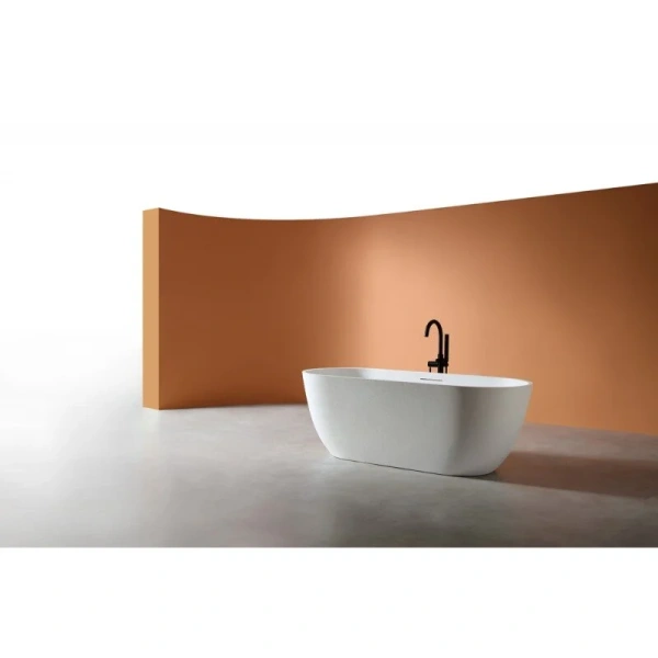 Ванна из искусственного камня Abber Frankfurt AM9941 170x75 см овальная, овальные - фото 5