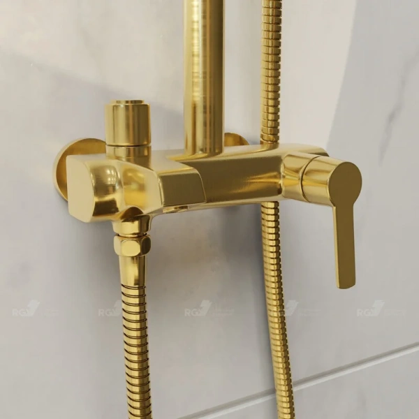 Душевая стойка RGW Shower Panels SP-31G золото - фото 3