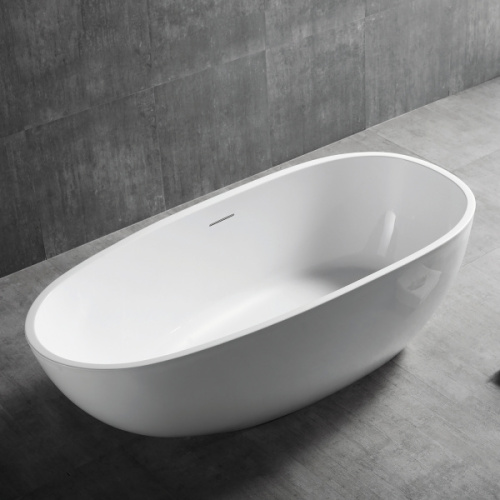 Акриловая ванна Abber 150х75 см овальная - фото 1