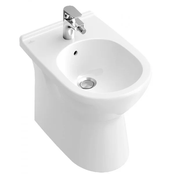 Биде напольное Villeroy & Boch O.novo альпийский белый - фото 1