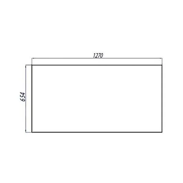 Зеркало с подсветкой Акватон Отель 120 см без рамы, в наличии - фото 2