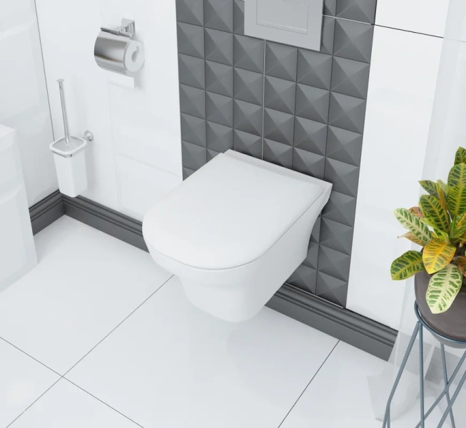 Унитаз подвесной Lavinia Boho Bristol с сиденьем микролифт, без бачка, со скрытым бачком index_1 - фото 12