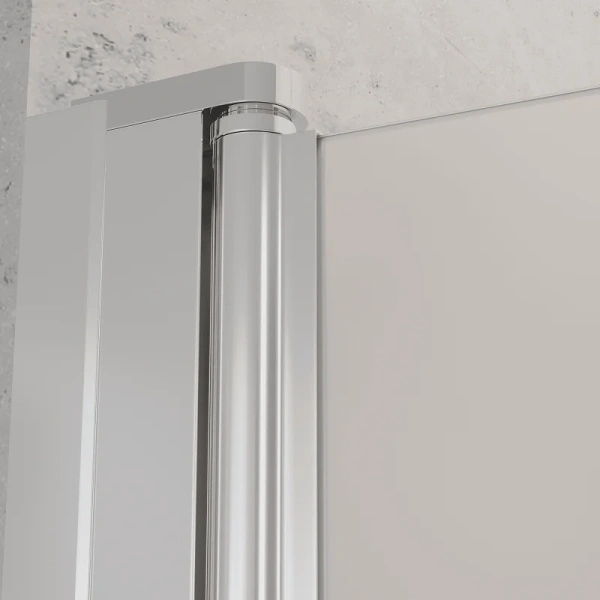 Душевая дверь в нишу RGW Dolphin TN-03 60 см профиль хром, стекло Fabrik, недорогие, в нишу, стеклянные - фото 5