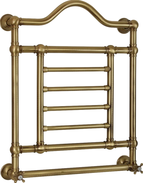 Полотенцесушитель водяной Migliore Edward 68х85 см золото - фото 3