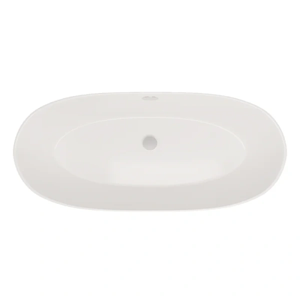 Ванна Creto Arino, CRARVN2902, 170 х 75 см, искусственный камень, белая, без гидромассажа - фото 6