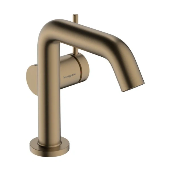Смеситель для раковины Hansgrohe Tecturis S шлифованная бронза - фото 1