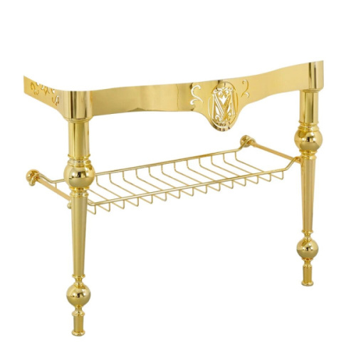 Консоль для раковины Migliore Bella золото - фото 3