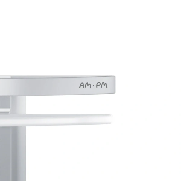 Полочка для ванной AM.PM Sense L двухуровневая угловая, хром - фото 3