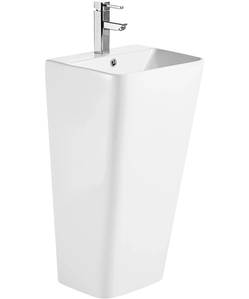 Раковина напольная Ceruttispa Sandra 44 см белая - фото 1