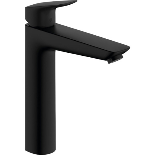 Смеситель для раковины Hansgrohe Logis матовый черный - фото 1
