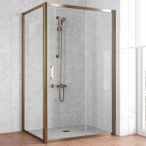 Душевой уголок стекло прозрачное Vegas-glass ZP+ZPV 120х90 01, 120х90 - фото 5