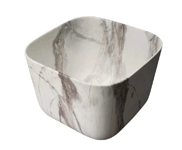 Раковина GID Creativo Mnc9301 36 см под камень матовая - фото 1