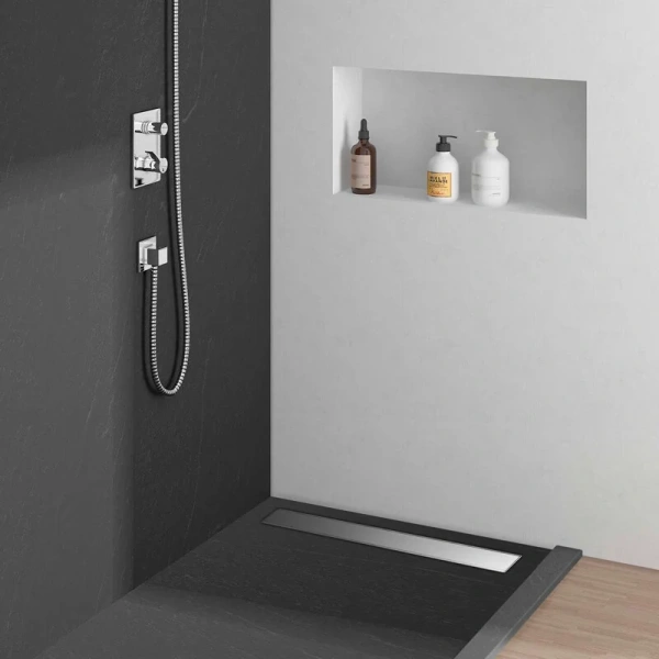 Душевой лоток Vincea Say Optima SAY.601.70 75 см с неперфорированной решеткой