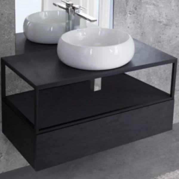 Столешница Cezares Cadro 100 см nero magma, в наличии index_1 - фото 4