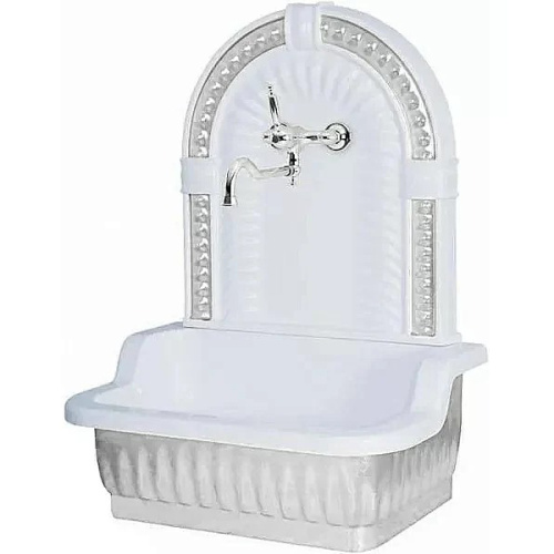 Раковина напольная Migliore Olivia хром - фото 1