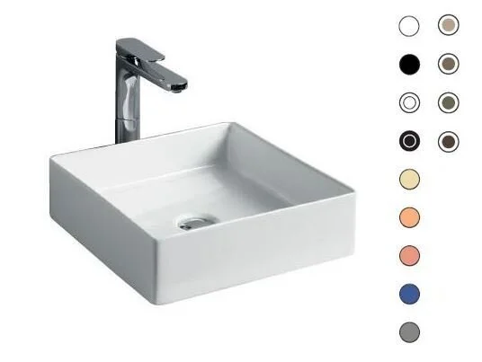 Раковина Artceram Scalino 38 см arancio cammeo, накладные (на столешницу), пристенные - фото 3