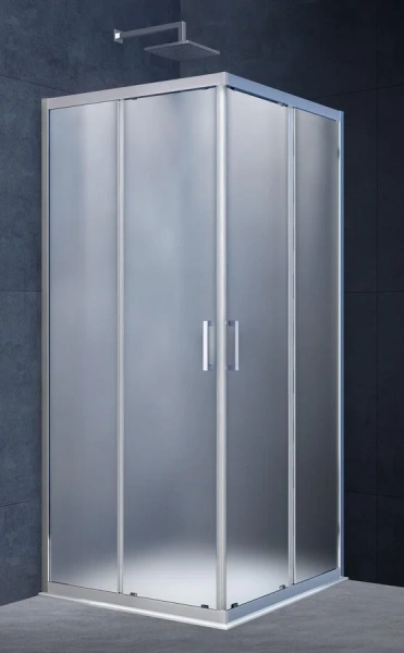 Душевой уголок Vincea Alpha 80х80 см стекло текстурное - фото 1