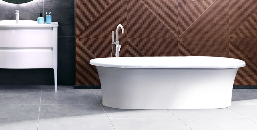 Ванна из искусственного камня Belux Идиллия ВИд-1750, 4810924265791, 175 x 90 см, белый, отдельностоящие - фото 6