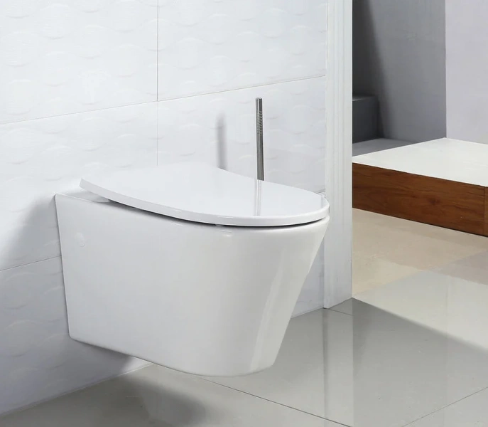 Унитаз подвесной BelBagno Flay-R безободковый, фаянс, керамика - фото 8