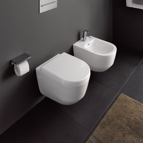 Биде подвесное Laufen Pro белое, белые - фото 5