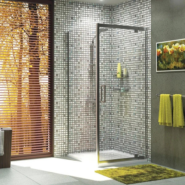 Душевой уголок WasserKRAFT Berkel 100х100 см профиль хром - фото 3