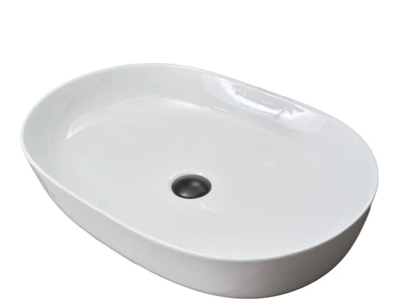 Раковина GID Lago D1348 61 см белая - фото 1