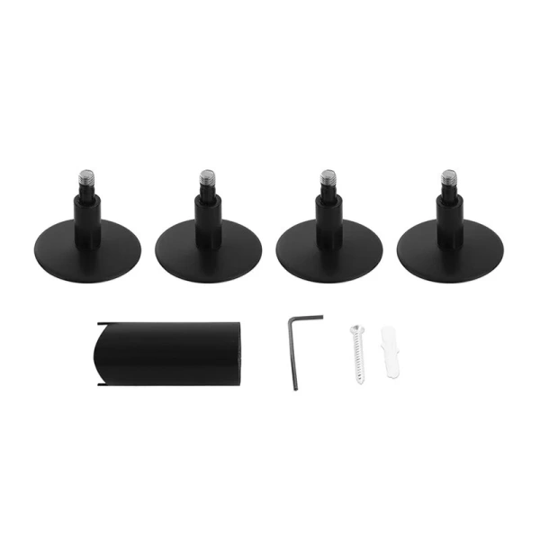 Полотенцесушитель электрический Energy Round 40x90 см черный матовый, электрические с наружной вилкой, электрические скрытого подключения, правое подключение - фото 5