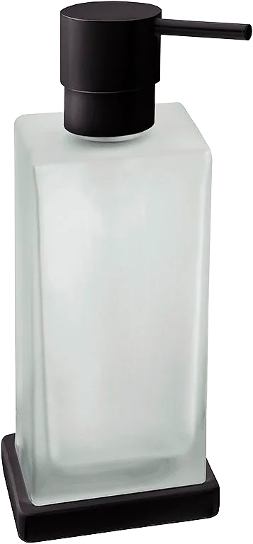 Дозатор для мыла Colombo Look черный матовый - фото 1