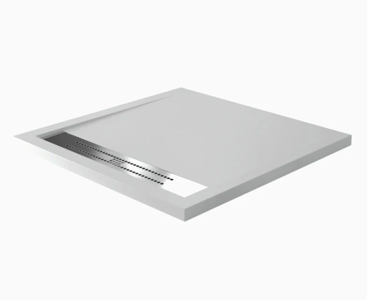 Душевой поддон WasserKRAFT Mindel 90x90 см белый матовый - фото 1