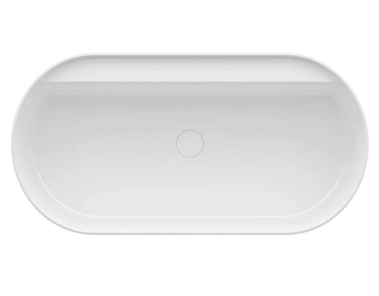 Ванна Laufen Sonar 2.2134.2.000.036.1, овальная,160 x 81,5 см, с отверстиями для смесителя - фото 3
