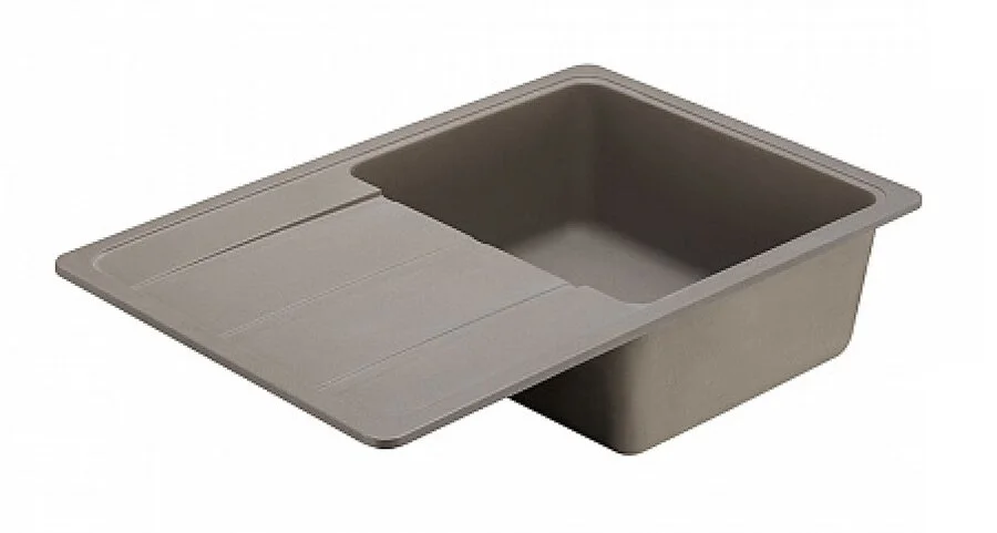 Мойка для кухни, цвет серый шелк, Аманда Акватон, прямоугольной формы - фото 4