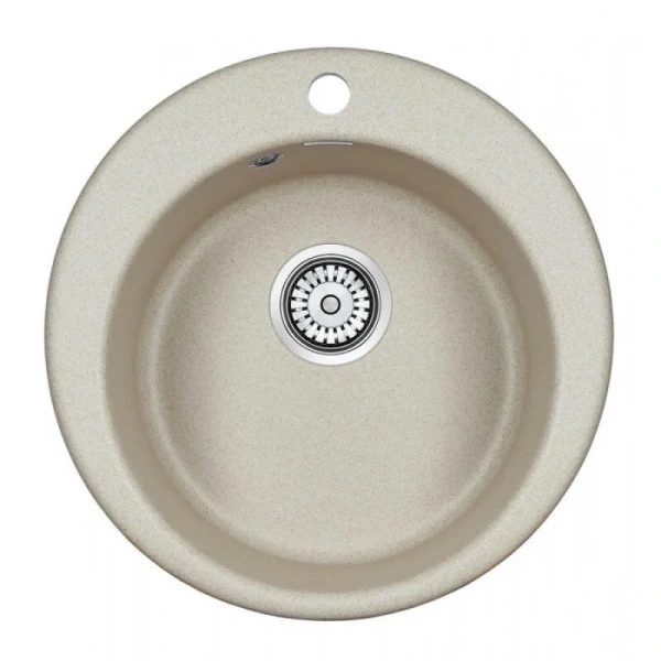 Мойка для кухни Paulmark Gelegen 48 см бежевая - фото 1