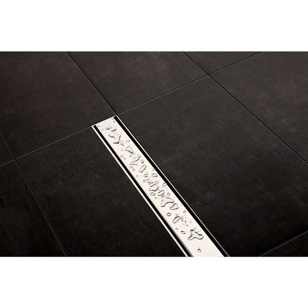 Панель для слива из нержавеющей стали, 80 см, цвет матовый хром, Tece TECEdrainline steel II 600883, в наличии - фото 2