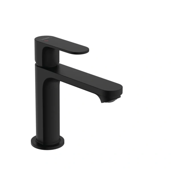 Смеситель для раковины Hansgrohe Rebris черный матовый - фото 1