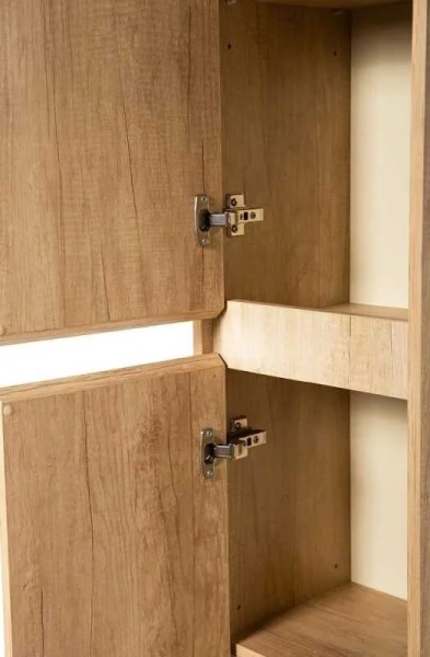 Шкаф-пенал подвесной Belbagno Kraft 33 см rovere nebrasca nature правосторонний, подвесные - фото 6