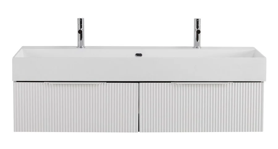 Тумба с раковиной подвесная Cezares Premium 554 120 см с двумя выдвижными ящиками - фото 3