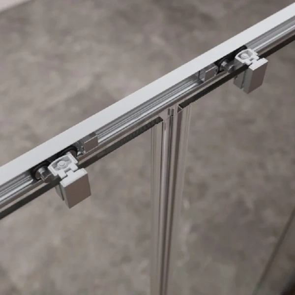 Душевой уголок Cezares Molveno 170х90 см стекло прозрачное профиль хром - фото 4