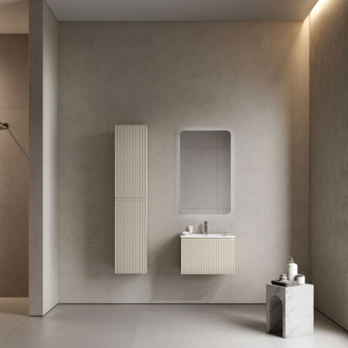 Тумба под раковину подвесная Sancos Snob R 1.0 60 см beige soft, по запросу - фото 2