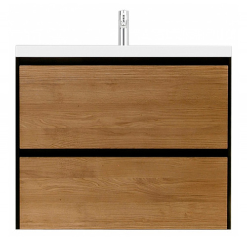 Тумба с раковиной подвесная Velvex Klaufs tpKLA.90.2Y-61 90 см с ящиками