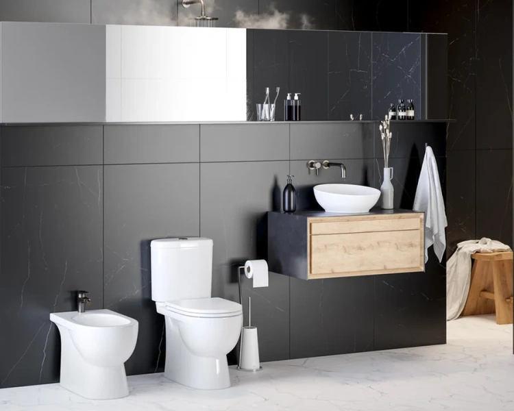 Унитаз компакт Sanita Luxe Art с сиденьем микролифт - фото 4