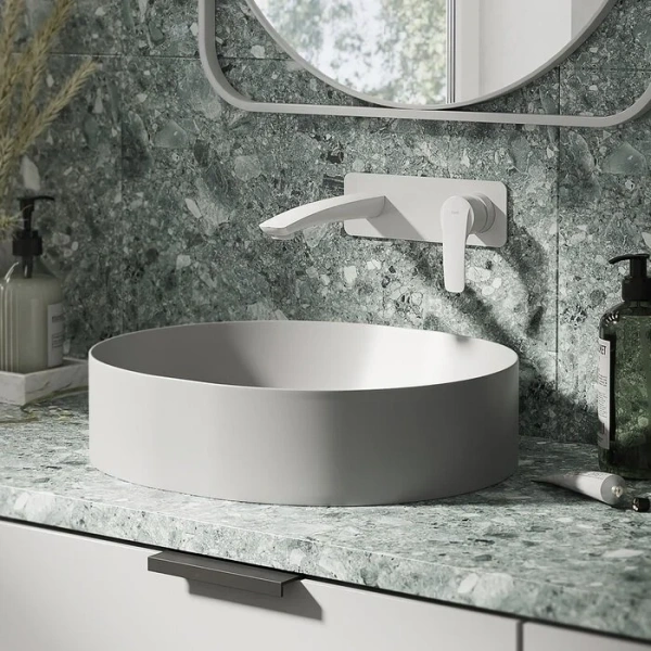 Смеситель для раковины IDDIS Ray белый матовый, современные, hi-tech - фото 3