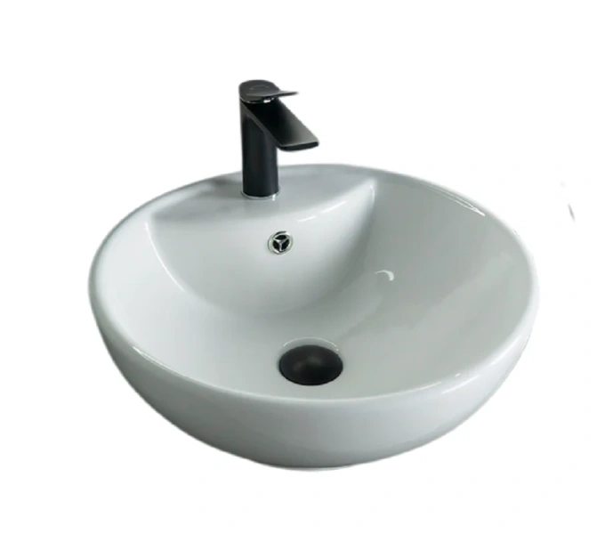 Раковина GID Esfera N9001 45 см белая - фото 1