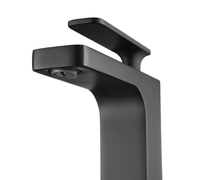 Смеситель для раковины Timo Torne черный 4311/03F, современные, hi-tech - фото 3