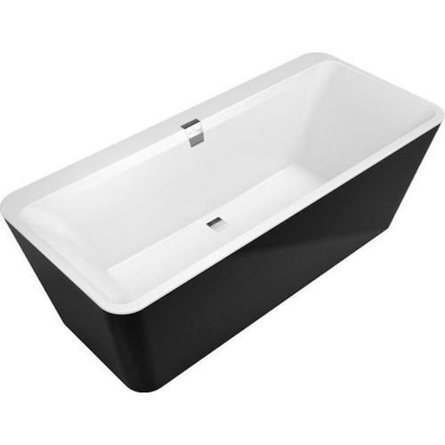 Ванна квариловая Villeroy & Boch Squaro Edge 12 180х80 см черный графит, квариловые - фото 2