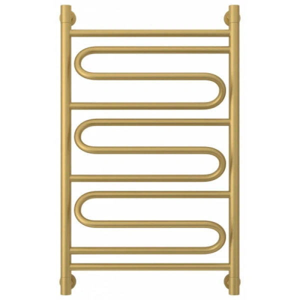 Полотенцесушитель водяной Сунержа Элегия+ 50х80 см золото матовое, золото - фото 3