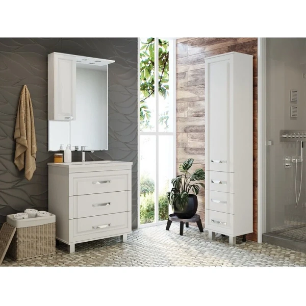 Зеркальный шкаф с подсветкой Misty Терра П-Тер02070 70 см с розеткой, навесные - фото 5